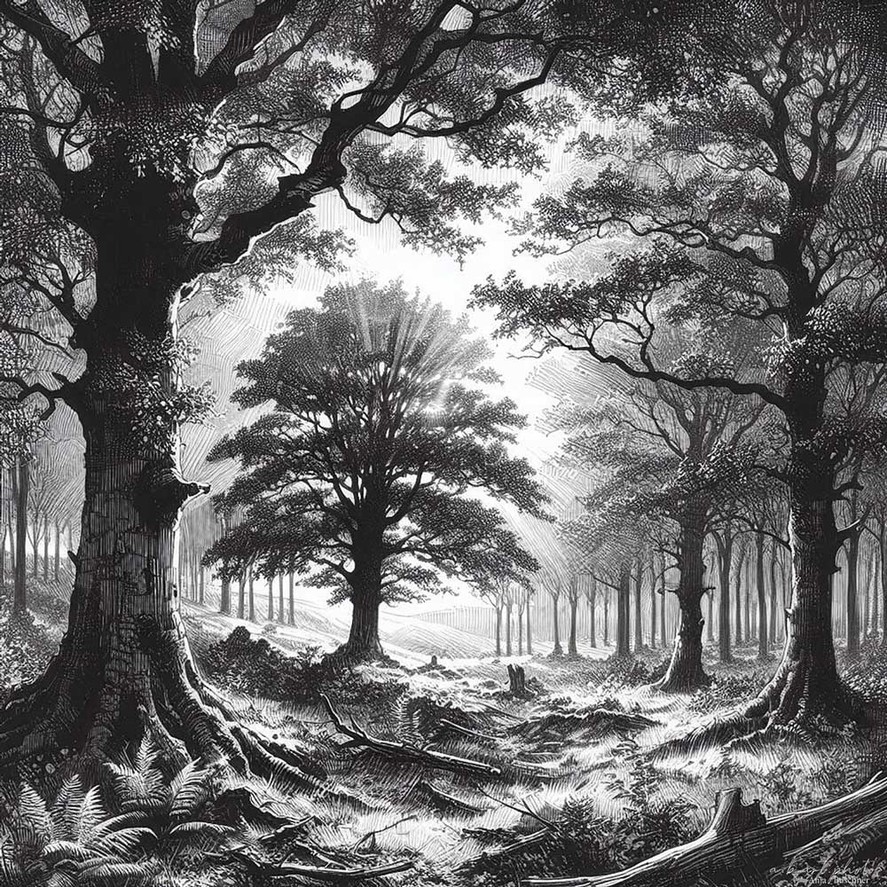 Wald Entspannung Ewigkeit
