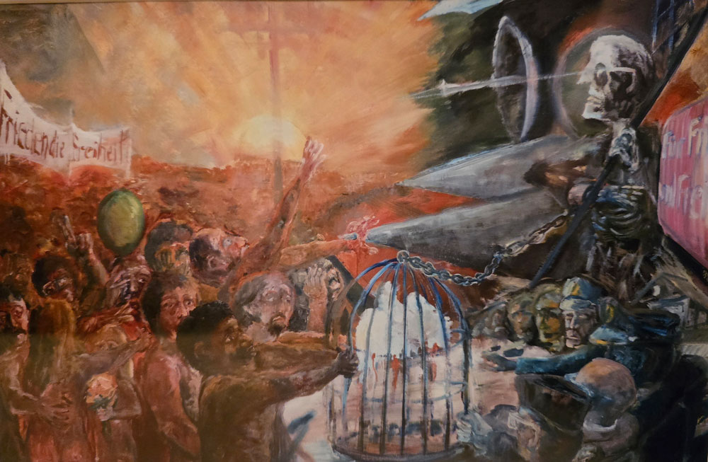 Dem Frieden die Freiheit von Rainer Sternkopf.